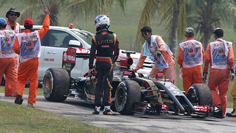 F1 Lotus Pastor Maldonado