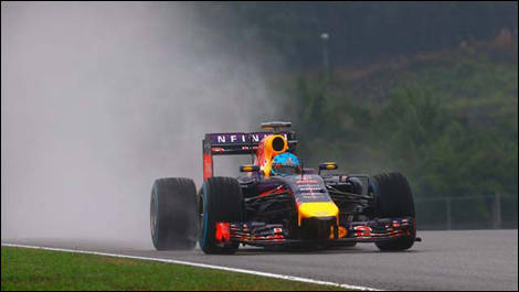 Sebastian Vettel, Red Bull RB10, Malaysian Grand Prix, F1