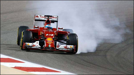 Fernando Alonso, Ferrari F14-T, Bahrain F1