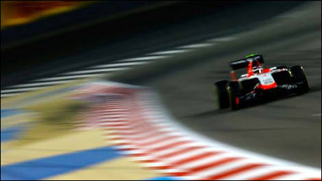 Max Chilton, Marussia MR03, Bahrain F1