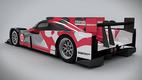 ARX-04b LMP2 Coupe Honda Racing