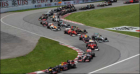 F1 grand prix Canada 2012