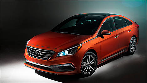 2015 Hyundai Sonata 3/4 view