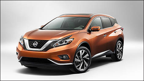 2015 Nissan Murano 3/4 view