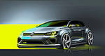 Volkswagen teases Golf R 400 concept ahead of world debut