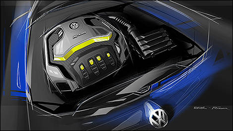 Volkswagen Golf R 400 concept