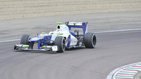 Fiorano Italy F1 Sauber Simona de Silvestro