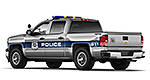 Un Chevrolet Silverado 1500 comme véhicule de police