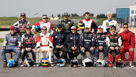 FIA World Rallycross Jacques Villeneuve