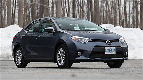 2014 Toyota Corolla 3/4 view