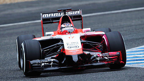 F1 Marussia MR03 Ferrari Jules Bianchi