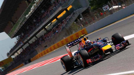 Daniel Ricciardo, Red Bull RB10 Spanish Grand Prix F1