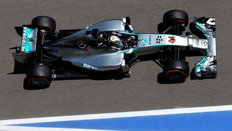 Lewis Hamilton, Mercedes W05, Spanish Grand Prix F1