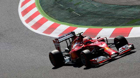 Kimi Raikkonen, Ferrari F14-T Spanish Grand Prix F1