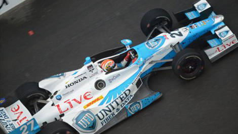 James Hinchcliffe, Dallara-Honda Andretti Autosport IndyCar Indianapolis Motor Speedway