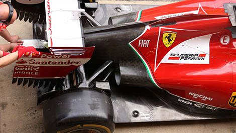 F1 Ferrari F14 T