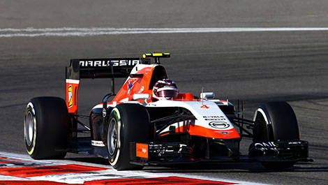 F1 test Barcelona Max Chilton, Marussia