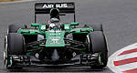 F1: Caterham returns home and misses second day of testing