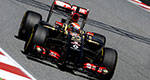F1: Pastor Maldonado et Lotus étonnent à Barcelone