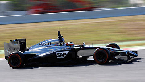 F1 test Barcelona Stoffel Vandoorne, McLaren