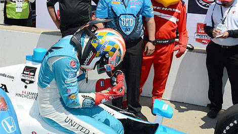 IndyCar James Hinchcliffe Indy 500