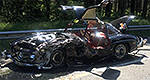 Mercedes-Benz 300 SL destroyed at Mille Miglia (video)