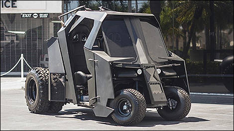 Batman-inspired golf cart for sale