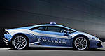 Une Lamborghini Huracàn comme voiture de police