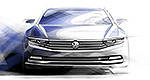 Volkswagen: les premiers croquis de la prochaine Passat