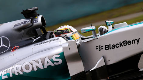 F1 Mercedes AMG W05 Lewis Hamilton