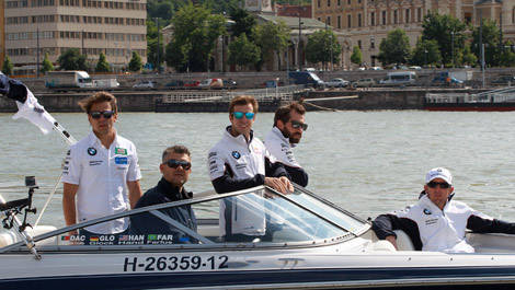 Augusto Fargus, Antonio Felix da Costa, Timo Glock Joey Hand