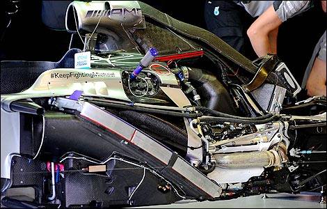 F1 Mercedes engine