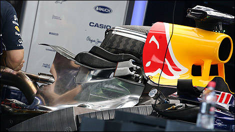 F1 Red Bull RB10 Renault engine