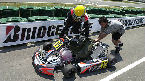 Lewis Hamilton, mbm.com karting