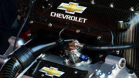 IndyCar Chevrolet V8 engine
