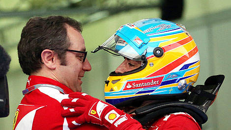 F1 Stefano Domenicali Ferrari 2012 Fernando Alonso