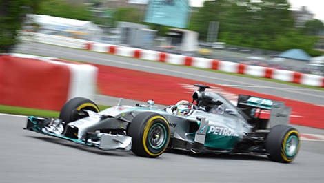 Lewis Hamilton, Mercedes W05, Circuit Gilles-Villeneuve F1