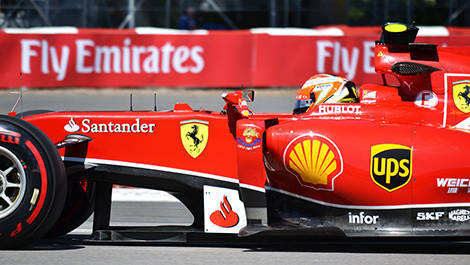 Kimi Raikkonen, Ferrari F14 T Circuit Gilles-Villeneuve F1