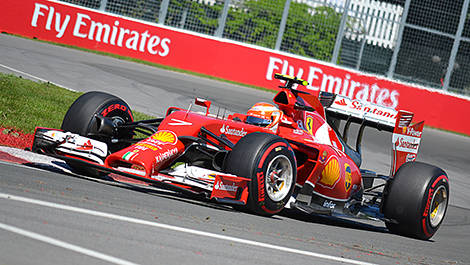 F1 Ferrari F14 T Montreal Kimi Raikkonen