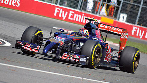 F1 Daniil Kvyat Toro Rosso
