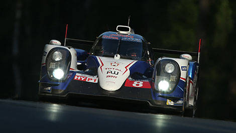 WEC Toyota TS040 hybrid