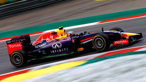 Daniel Ricciardo, Red Bull RB10 F1 Austrian Grand Prix