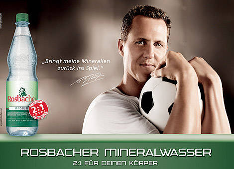 F1 Michael Schumacher Rosbacher