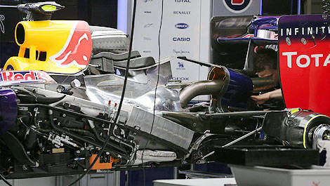 F1 RB10 Red Bull Renault engine