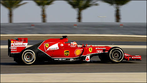 F1 Kimi Raikkonen Ferrari F14 T