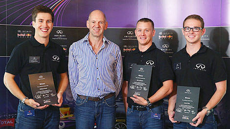 Infiniti Adrian Newey Red Bull Racing William Priest Eric La Roche Jason Zide