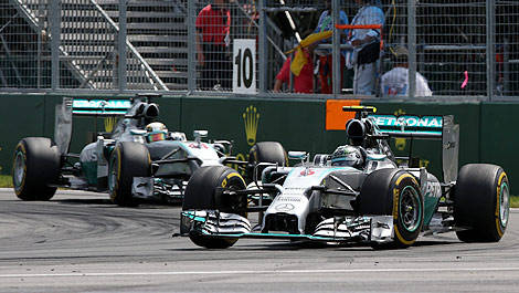 F1 Mercedes W05 Montreal