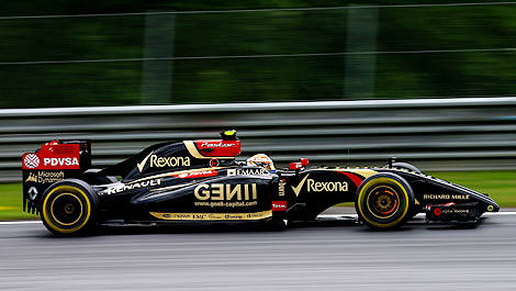 F1 Lotus E22 Renault Pastor Maldonado
