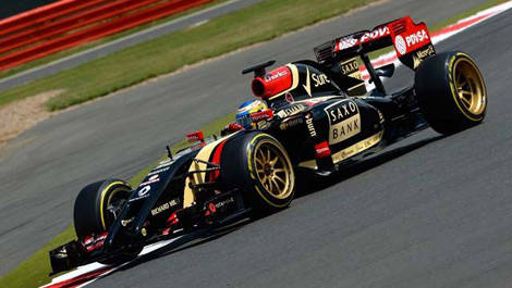 Charles Pic, Lotus E22 Silverstone Pirelli F1