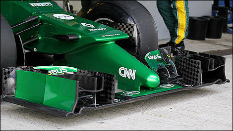 F1 Caterham CT05 nose